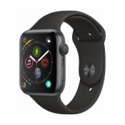 Apple Watch 4 GPS 44mm Grey Alu Black Sport Band